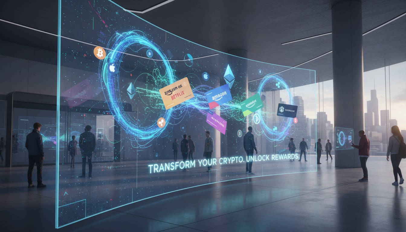 Buy Gift Cards with Cryptocurrency Instantly